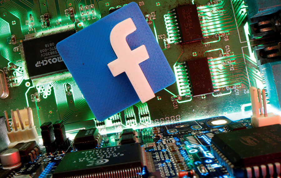 Sosyal medya platformu Facebook'un sembolü.