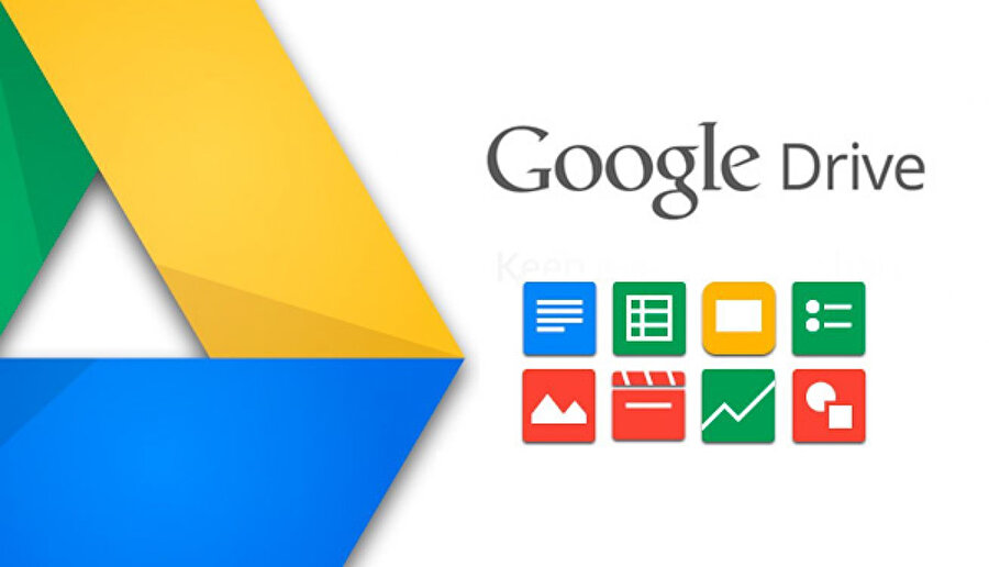 Google Drive, yalnızca Google Dokümanlar, Tablolar ya da benzer belgeler için değil kullanıcı verileri için de aynı sistemi getiriyor.