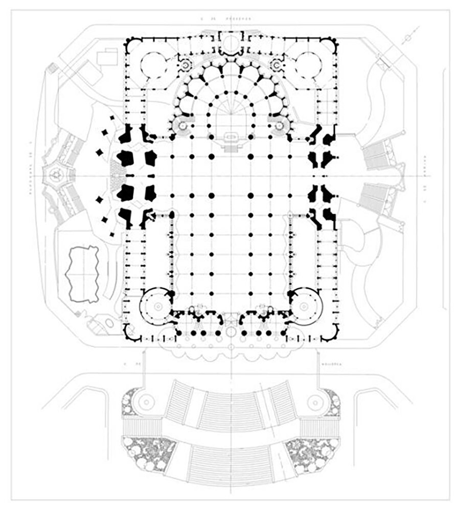  La Sagrada Familia planı.