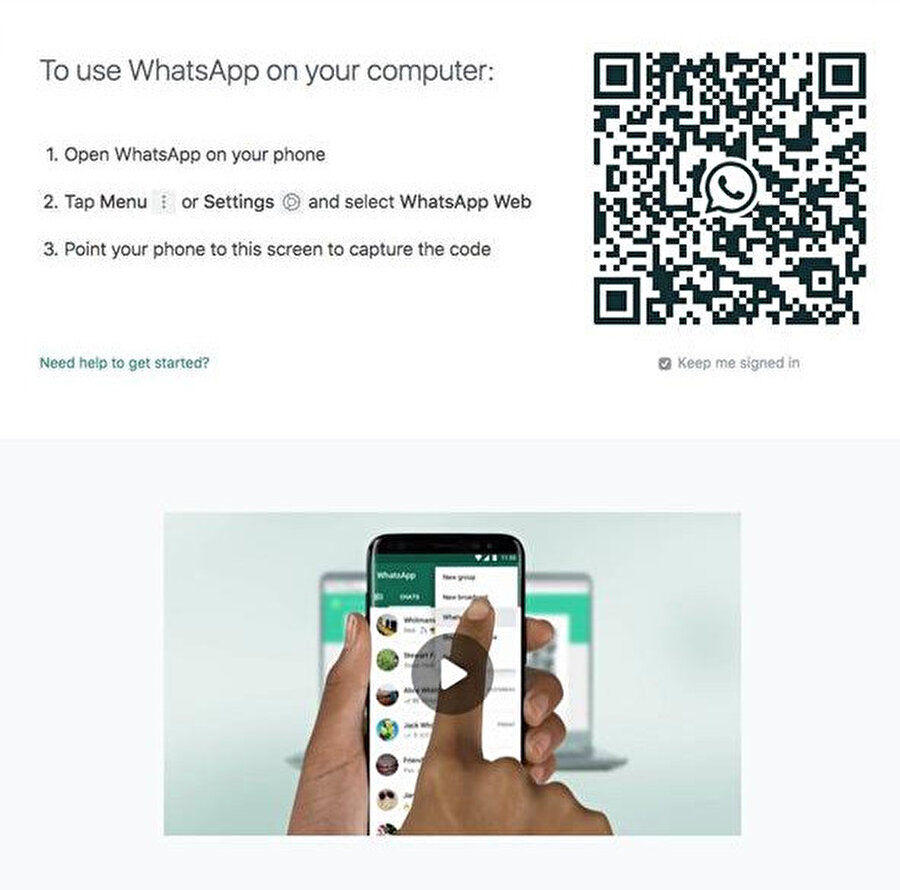 WhatsApp Web'in ilerleyen süreçte güncellenerek parmak izi desteği alması bekleniyor. Yani Web ile bağlantı için telefon üzerinden parmak izini taratmak gerekecek gibi görünüyor. 