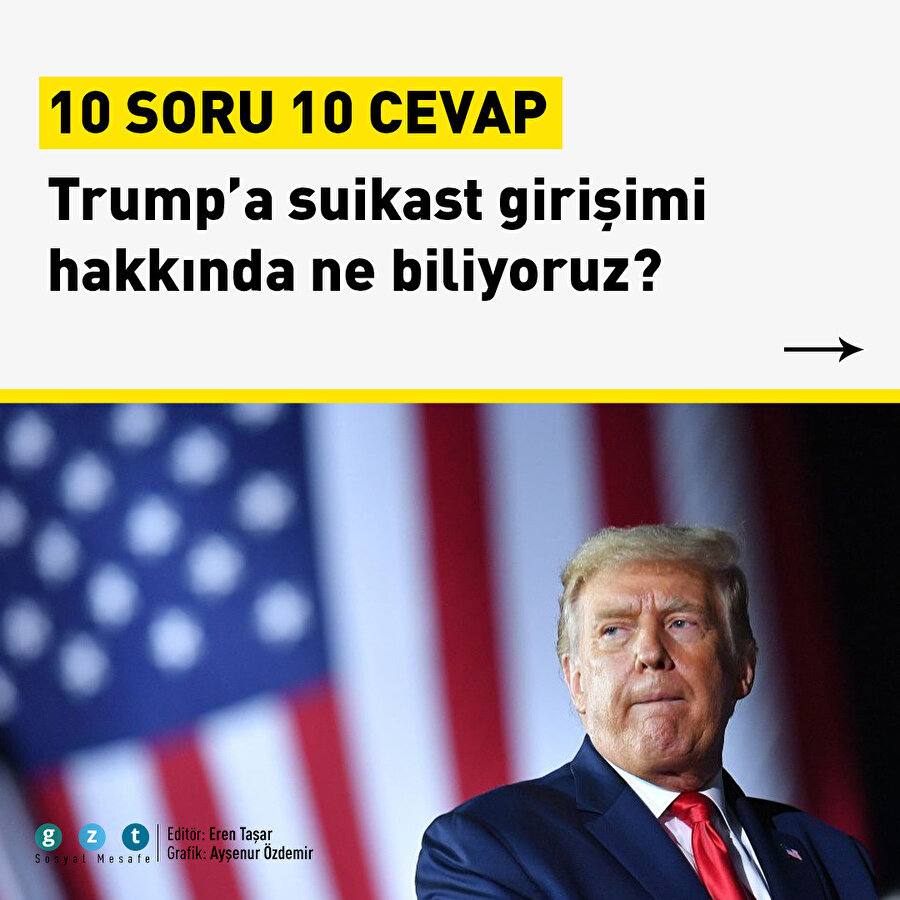 10 soru 10 cevap: Trump'a suikast girişimi hakkında ne biliyoruz?