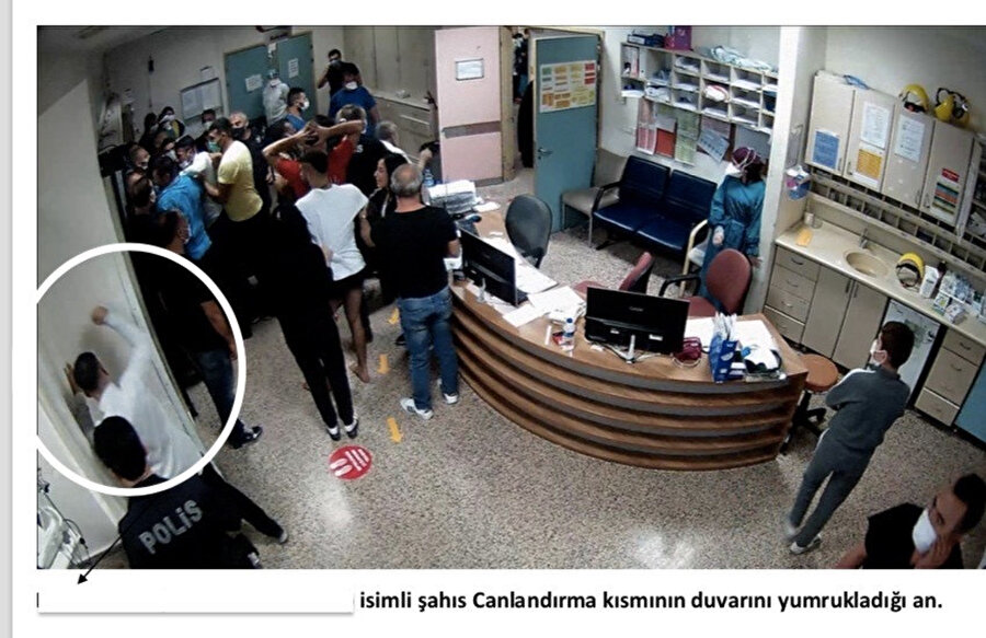 Sağlık çalışanlarına saldırının fotoğrafları ortaya çıktı