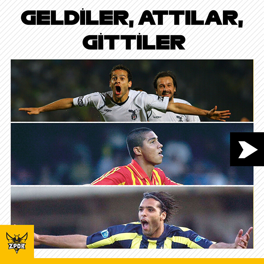 Geldiler, attılar, gittiler...