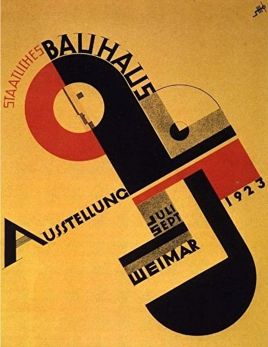 Bauhaus Exhibition Poster, 1923.
