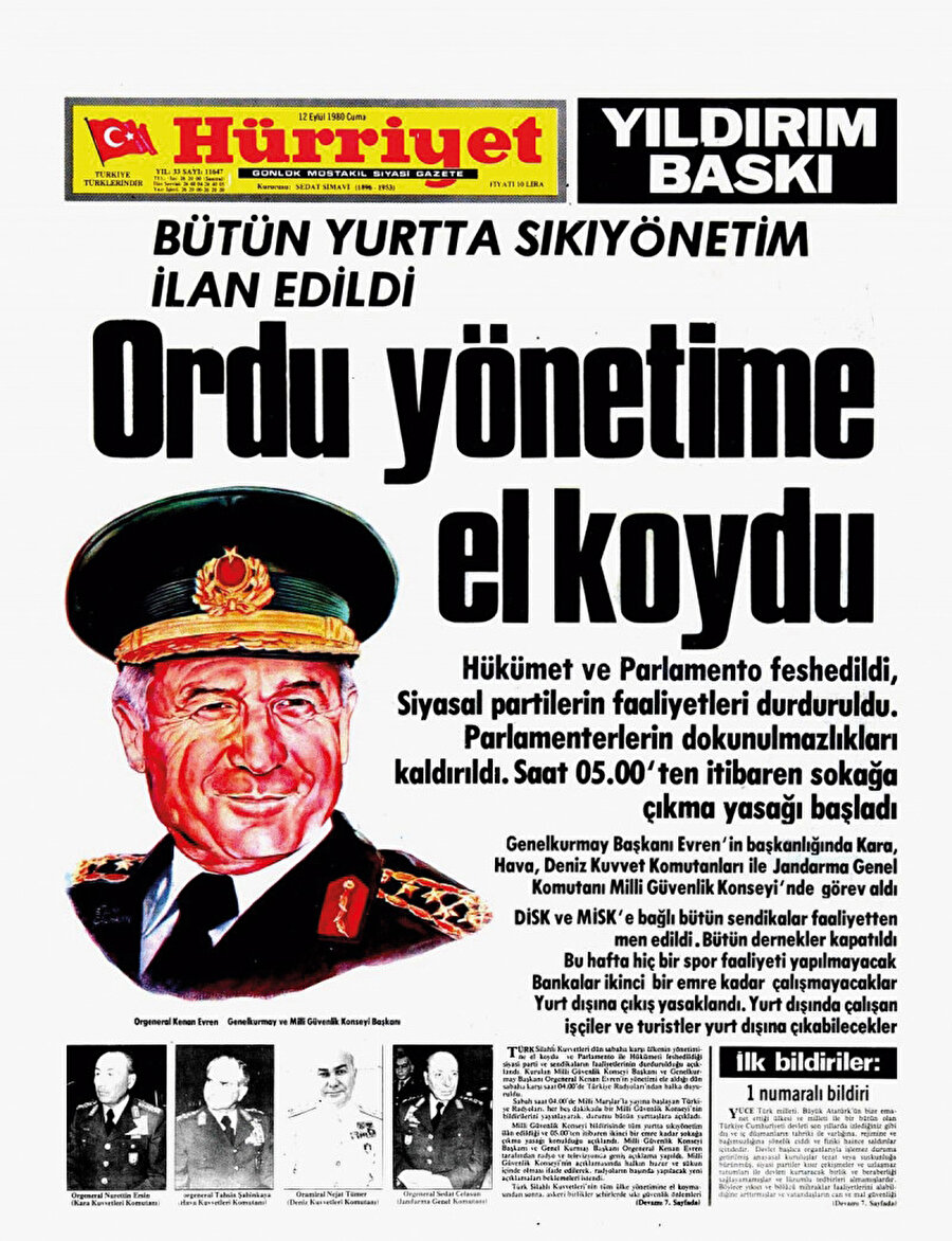 “Atatürk ilkelerini esas alarak kurulan Cumhuriyetimizin bu duruma düşürülebileceğini, bundan 10 sene evvel tasavvur dahi etmek mümkün değildi... 