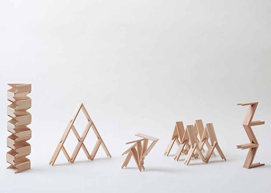 Kengo Kuma tarafından tasarlanan Tsumiki. 