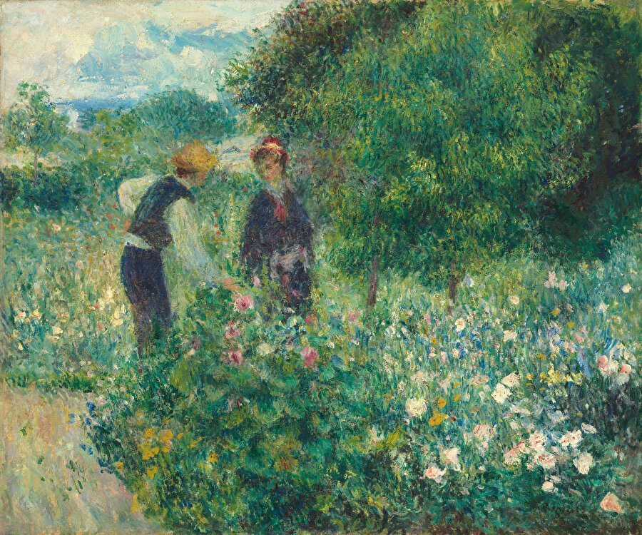 Auguste Renoir, Picking Flowers, 1875.