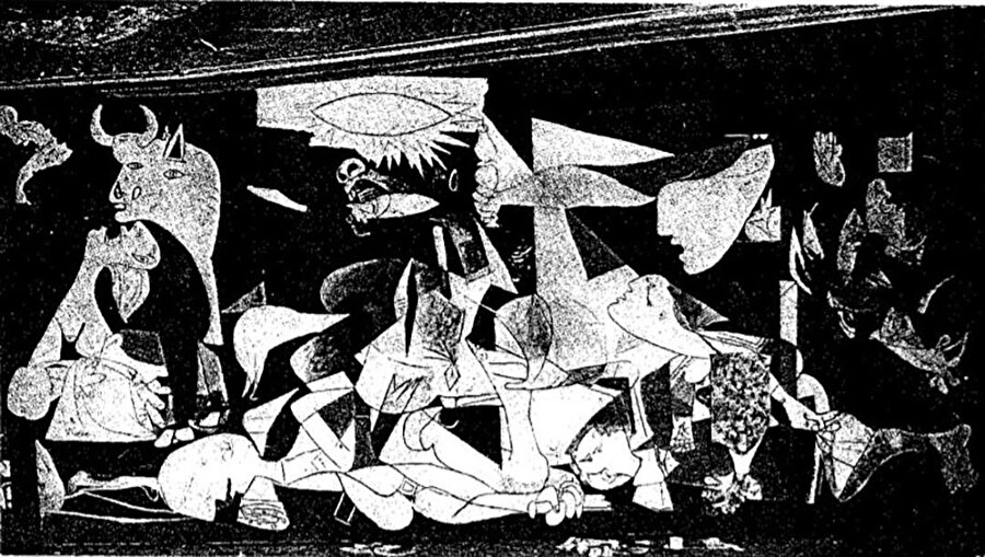 Guernica’nın 4. aşaması.