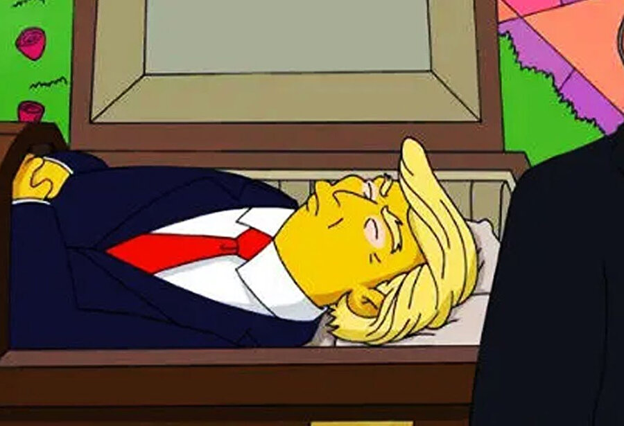 Simpsonlar dizisindeki sahne