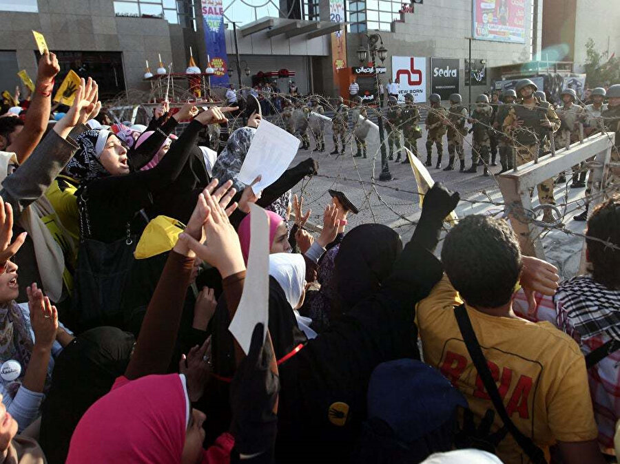 2013 yılında Mısır'daki darbe karşıtı gösteriler.