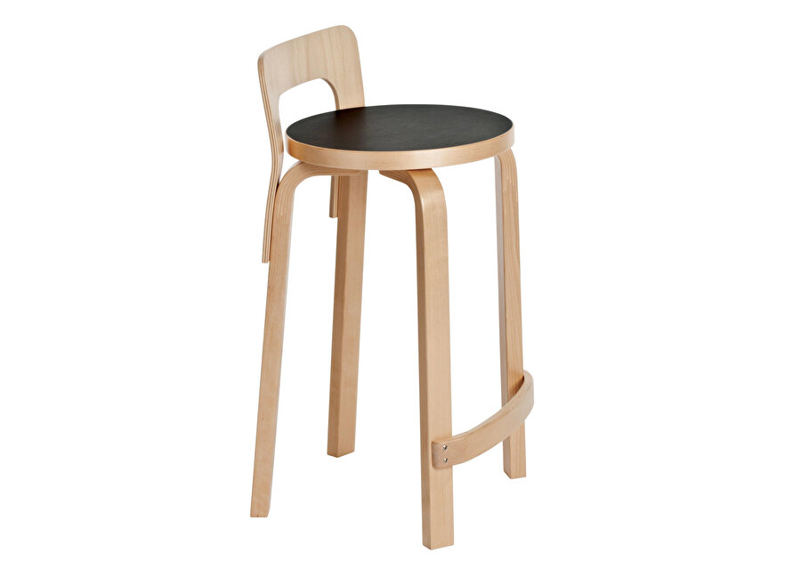 Aalto'nun tasarımı olan Mama Sandalyesi. 