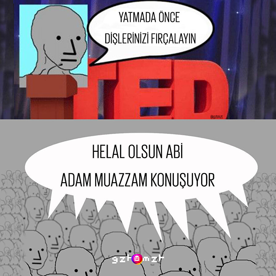 ​Bu konuşma beni çok etkiledi. Hayatımın dönüm noktası olacak
