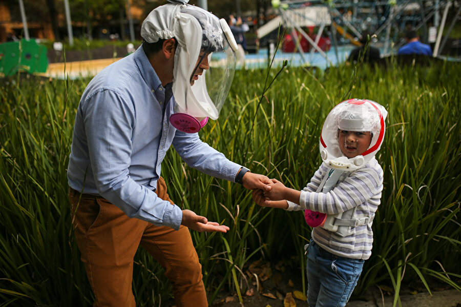 COVID-19'dan korunmak için yeni kask geliştirildi