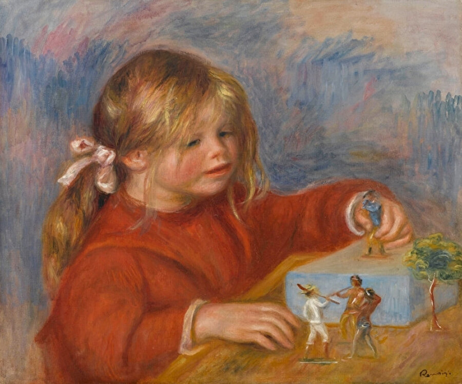 Claude Renoir Oyun Oynarken (Claude Renoir, Playing), 1905 46 SKYSANAT