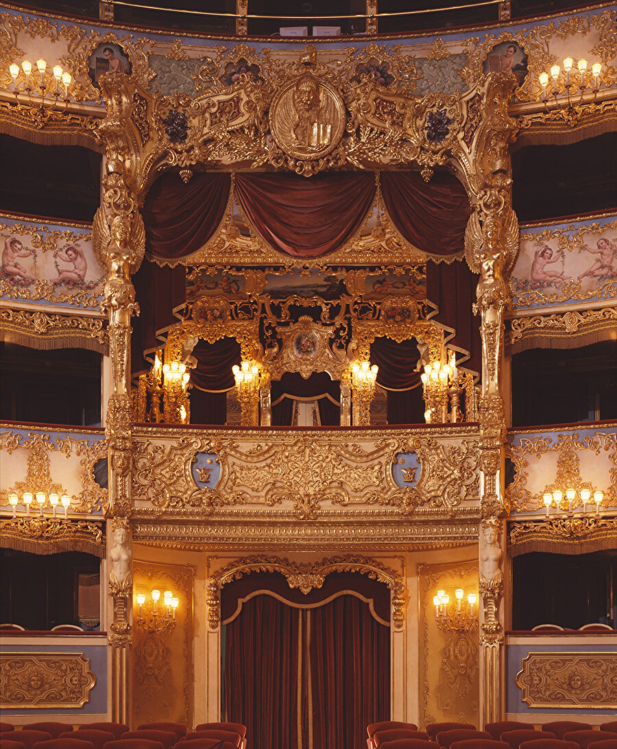 La Fenice Opera Binası, Kraliyet Locası.
