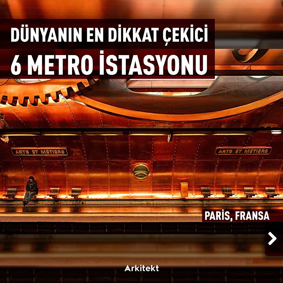 Dünyanın en dikkat çekici 6 metro istasyonu