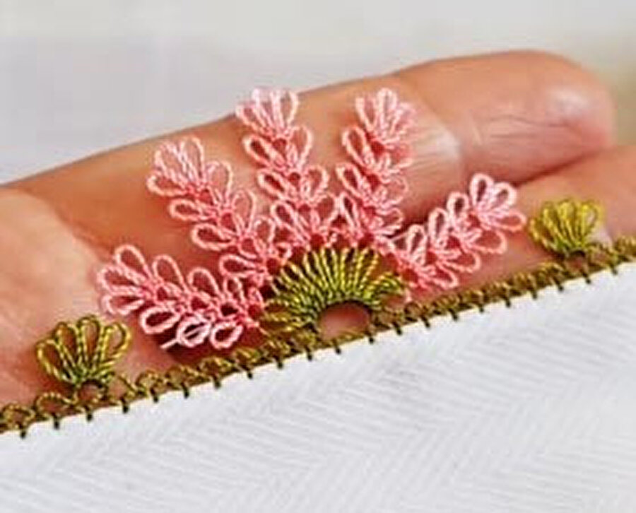 Gelin parmağı oyası.