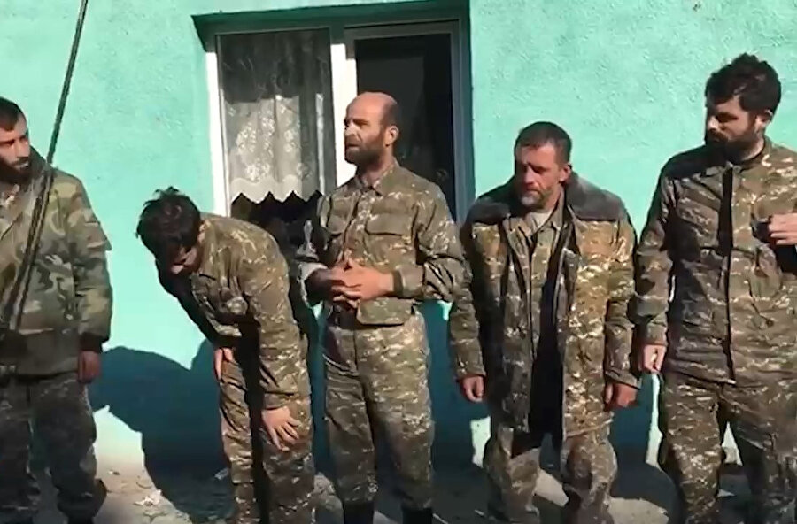 Esir alınan askerler