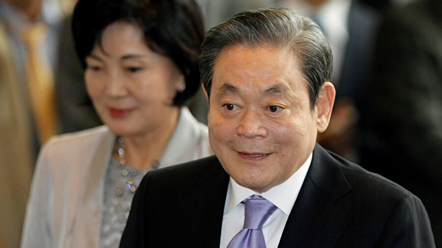 Samsung'un vefat eden Yönetim Kurulu Başkanı Lee Kun-hee (Arşiv)