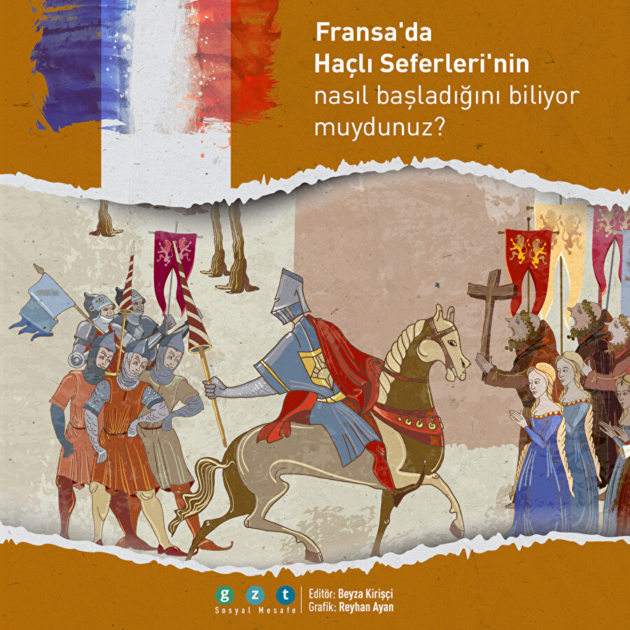 Haçlı Seferleri'nin temeli 925 yıl önce Fransa'da atıldı