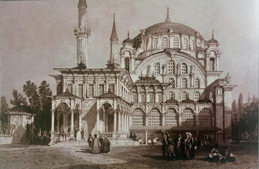Üsküdar Selimiye Camii'nin 19. Yüzyıla Ait Bir Gravürü