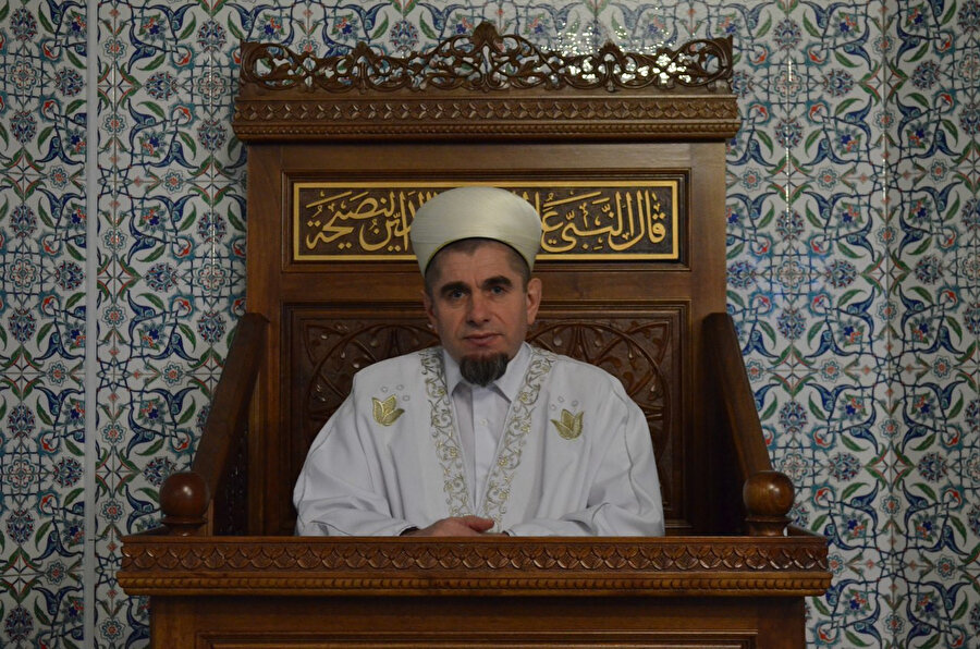 Mordovya Özerk Cumhuriyeti Müftüsü Zaki Hazrat Aizatullin.