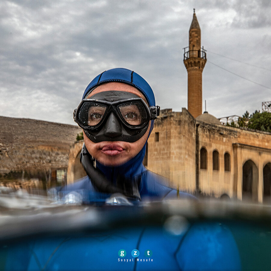 Milli sporcu Şahika Ercümen Halfeti'de "Sıfır Atık Dalışı" gerçekleştirdi 😍♻️