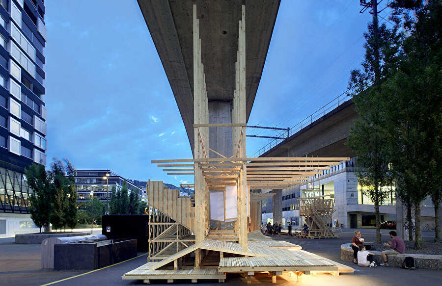 House 2 - Counter City’de akşamüstü görseli.