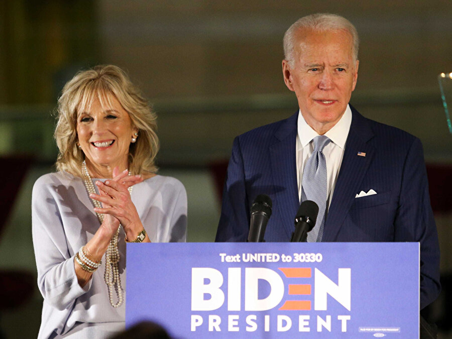 Joe Biden ve eşi Jill Biden