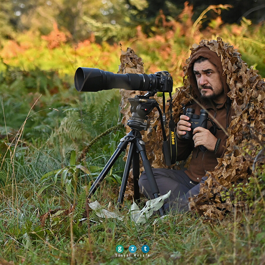 Kızıl geyikleri görüntüleyen fotoğrafçı Şenel: Tetiğe değil, deklanşöre bas