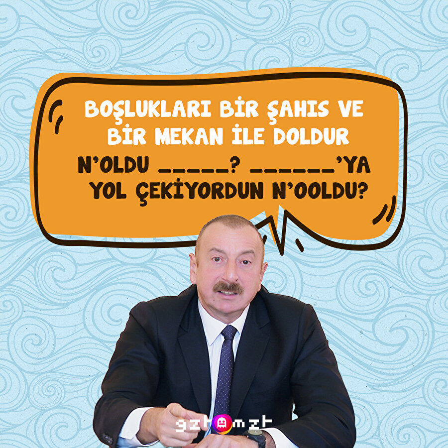 Boşlukları kendinize göre doldurun ✍🏼