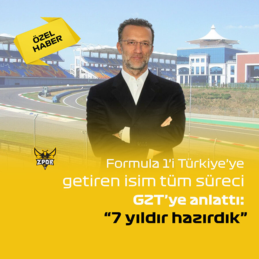 Intercity İstanbul Park YK Başkanı Vural Ak, Formula 1'in dönüş sürecini GZT'ye anlattı