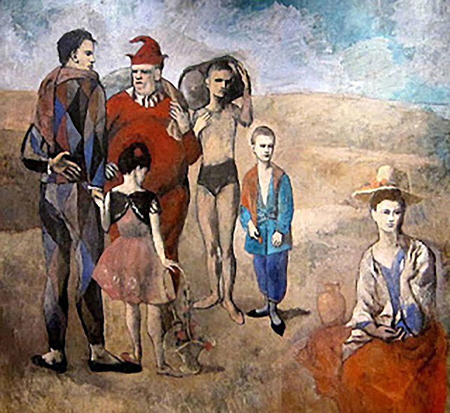 Family of Saltimbanques, 1905.