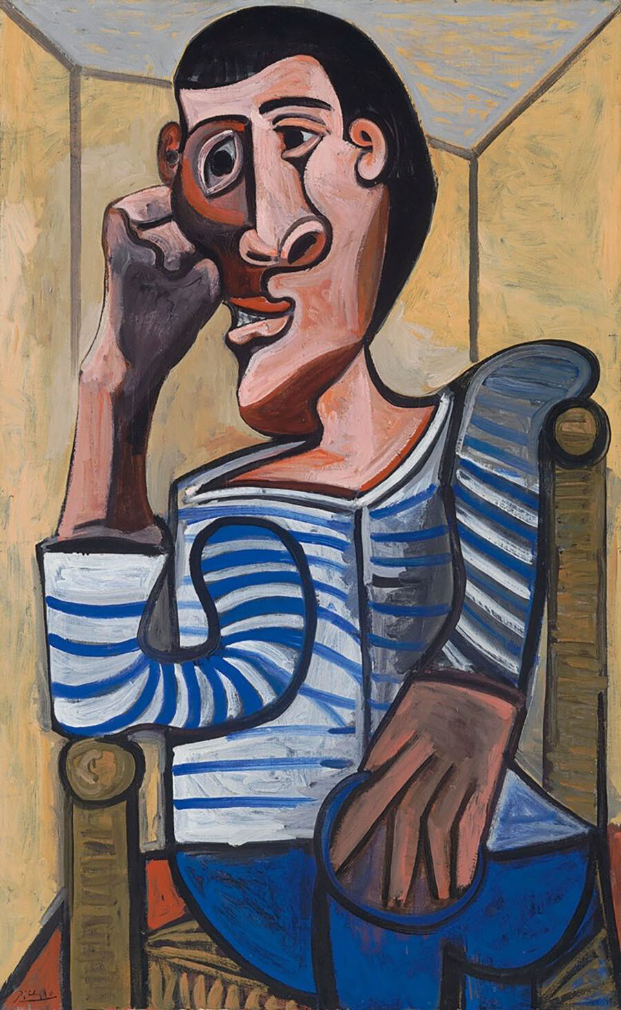 Le Marin, Pablo Picasso, 1943, 130×81 cm, özel koleksiyon.