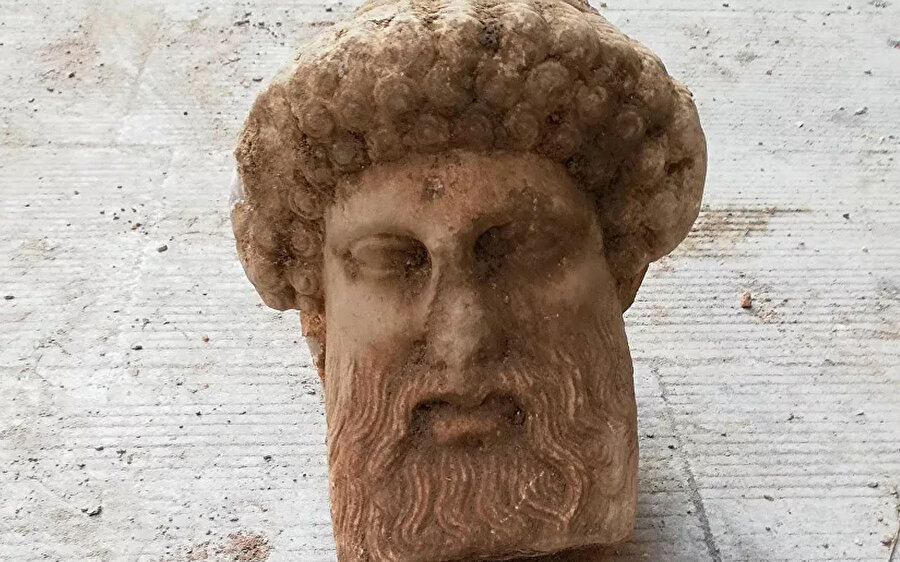 Hermes'in büstü