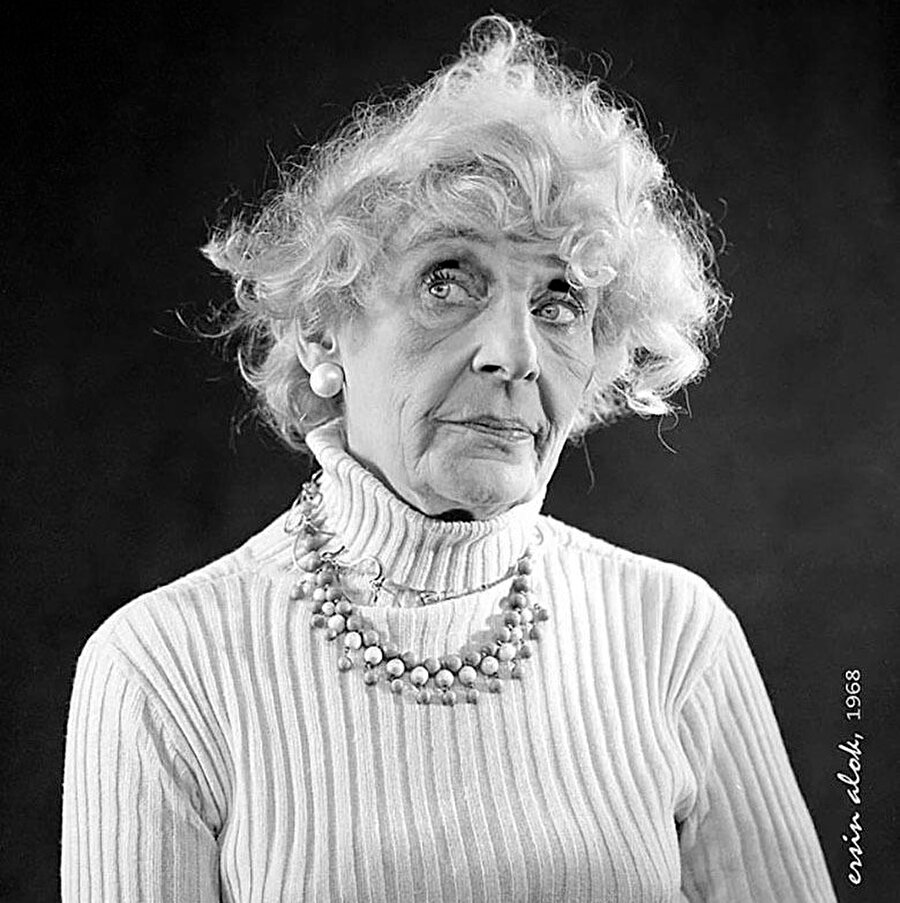 Aliye Berger, Ersin Alok'un People Attract People Sergisi’nden, 1968.