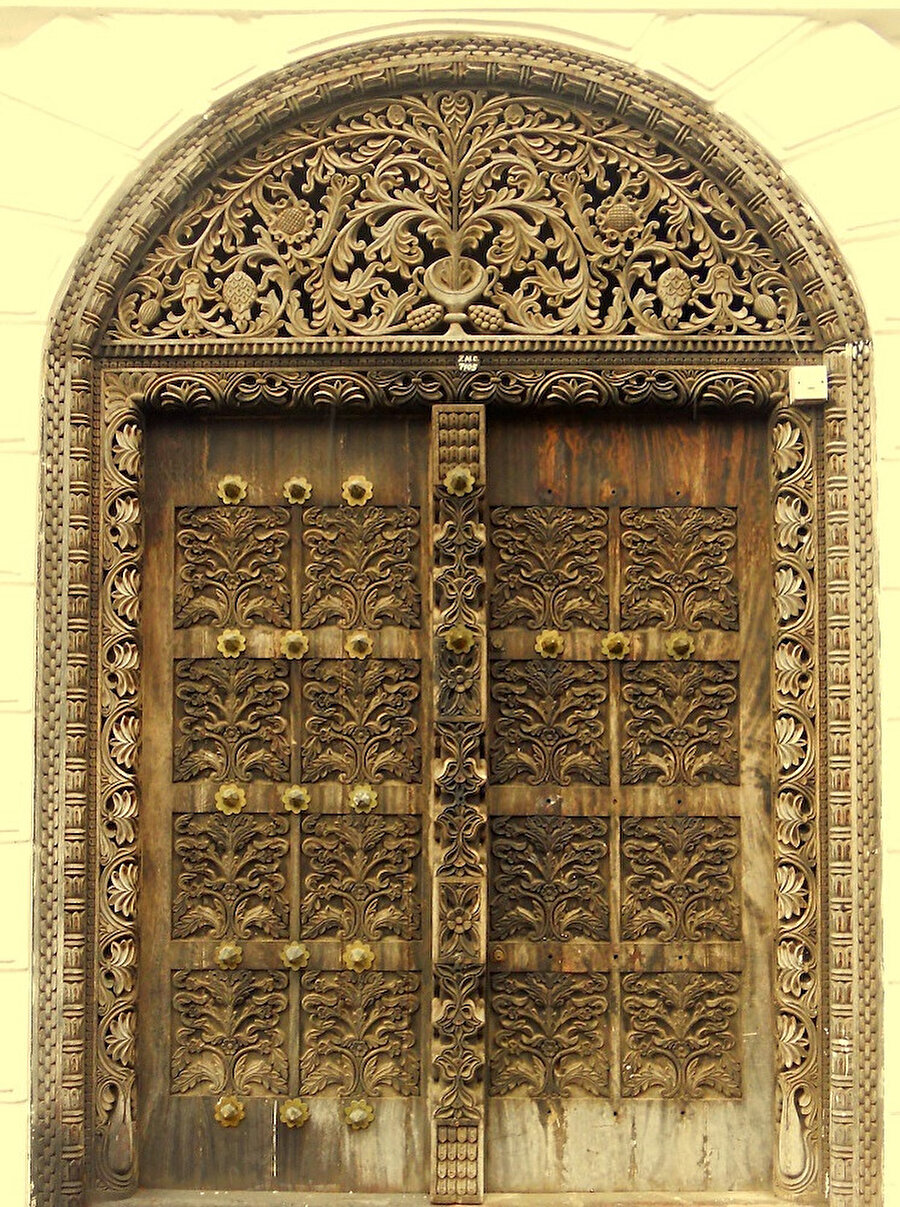 Arap stili kapı. 