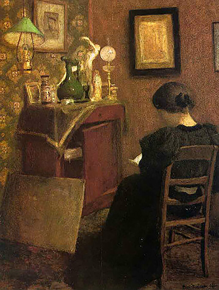 Woman Reading, 1894.