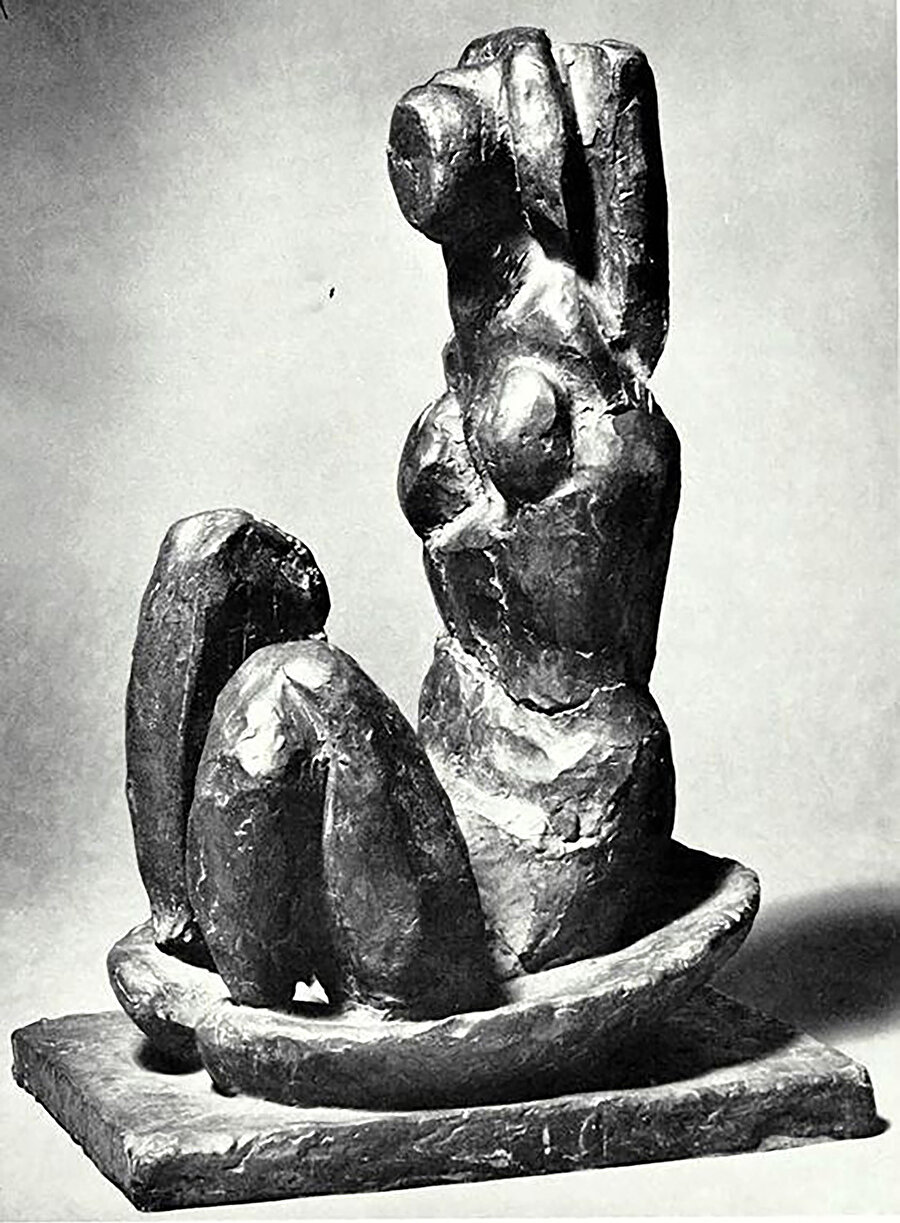 "Kabuktaki Venüs" (Venus in a Shell), 1930. Bronz malzeme ile yapılmış 33 cm yüksekliğe sahip olan heykel; Baltimore Sanat Müzesi’nde bulunan Cone Koleksiyonu’nun bir parçası.