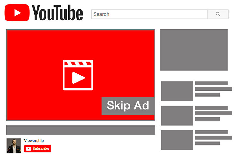 Güncellenen reklam politikasına göre artık YouTube'ta reklamsız video kalmıyor. 
