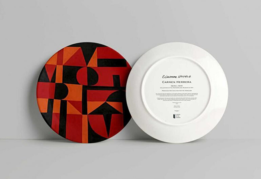 Sokakta yaşayan New Yorklular için tasarlanan tabaklar