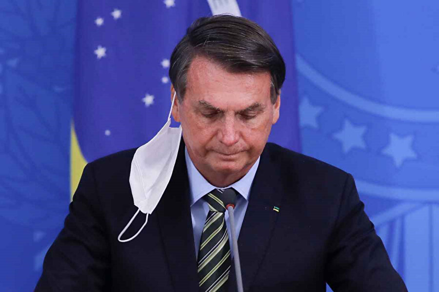 Brezilya Devlet Başkanı Jair Bolsonaro - Arşiv