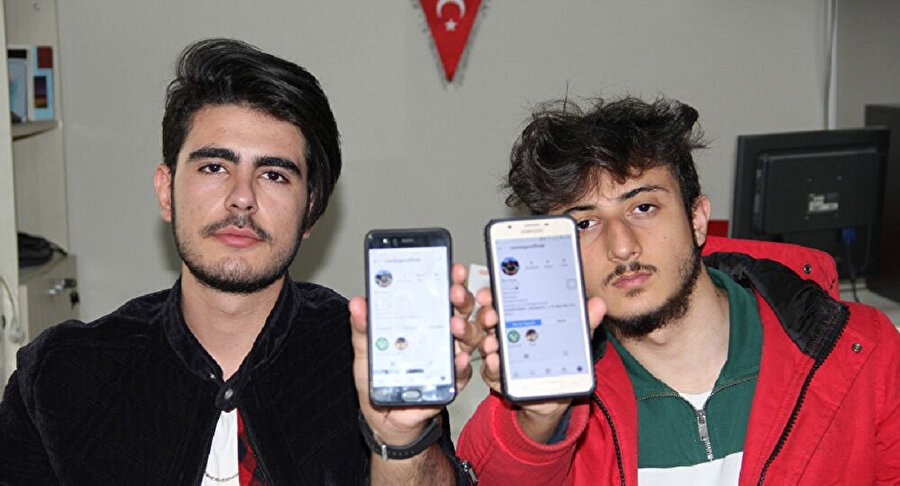 Lise öğrenciler Arda Kılıç ve Mert Ergün