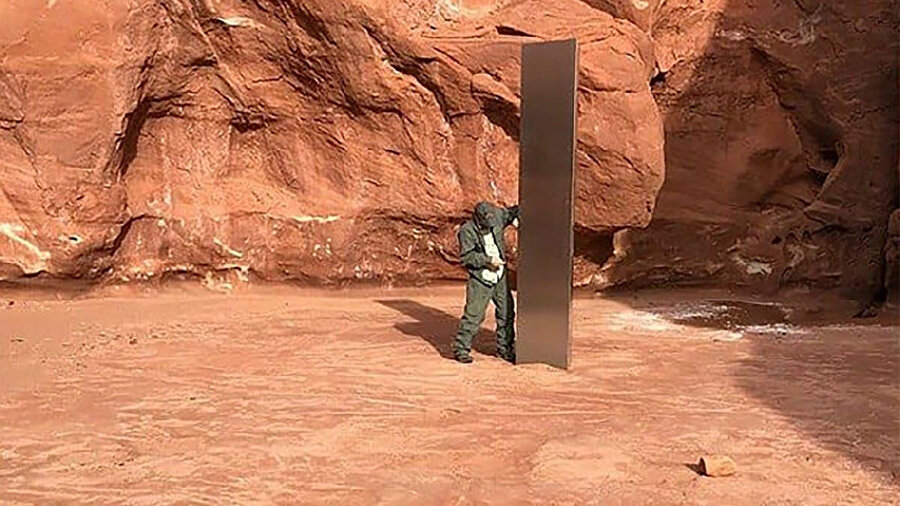 Nereden geldiği bilinmeyen metal blok bulunmuştu