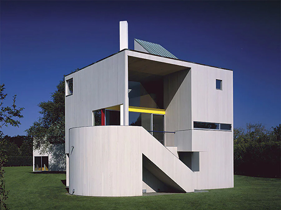 Gwathmey Residence and Studio, Charles Gwathmey’in 1966’da tasarladığı beyaz bina.