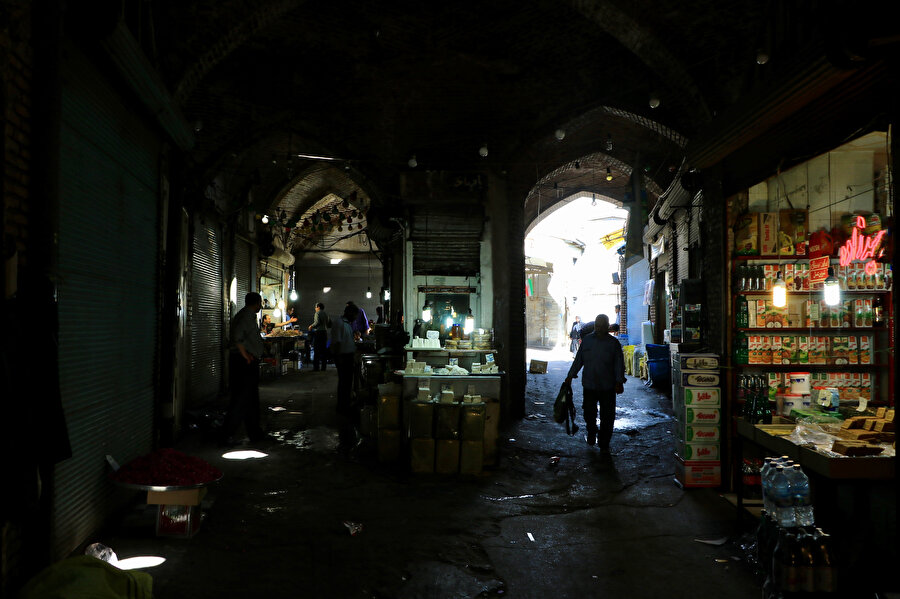 Tebriz'de bir pazar