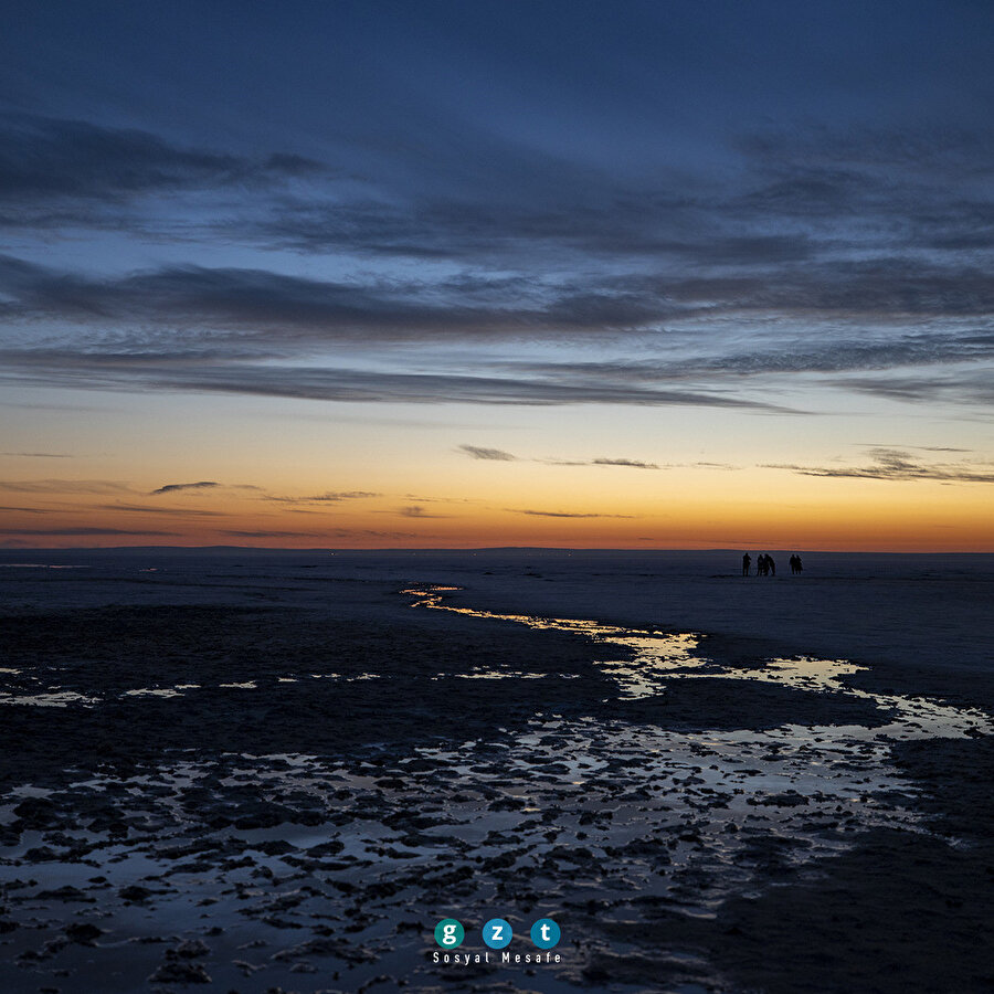 Tuz Gölü’nde gün batımı 🌄