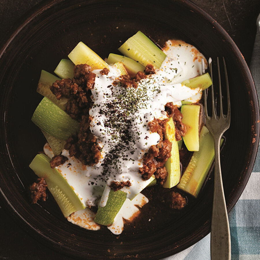 Kıymalı Kabak Mantısı