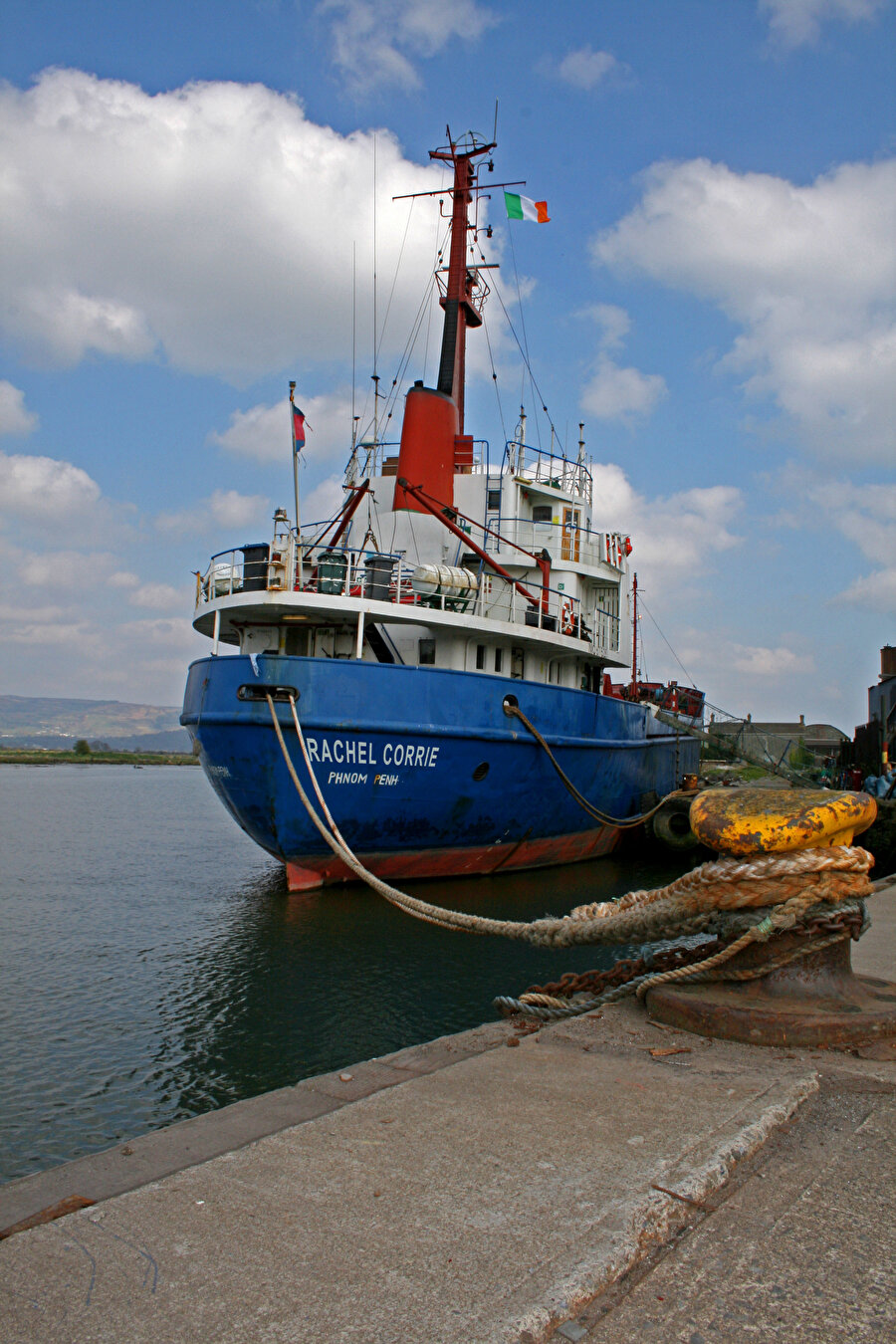 İrlanda gemisi Rachel Corrie.