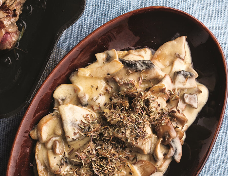 Fıstıklı Kremalı Mantar